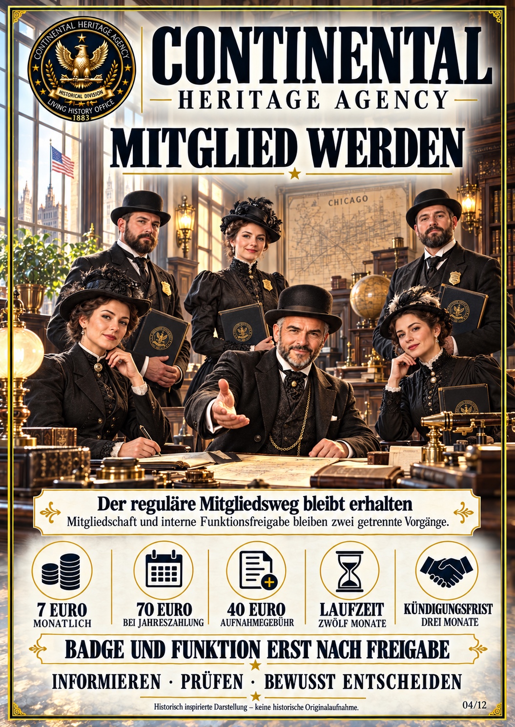 CHA: Mitglied werden