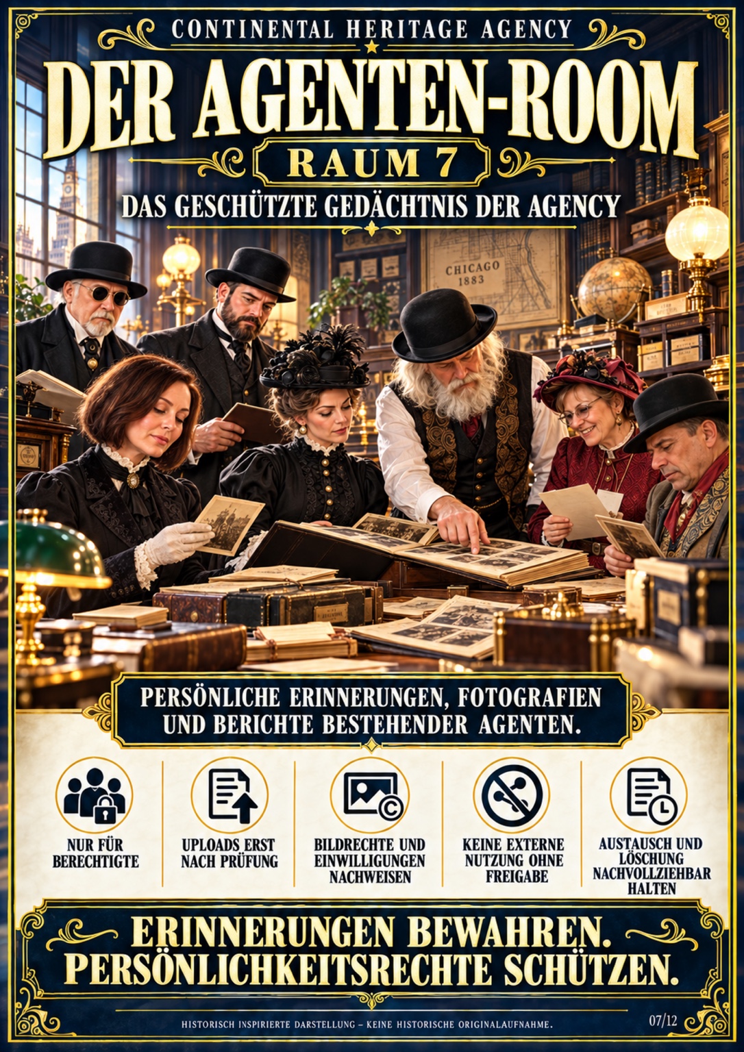 CHA: Agenten-Room · Raum 7