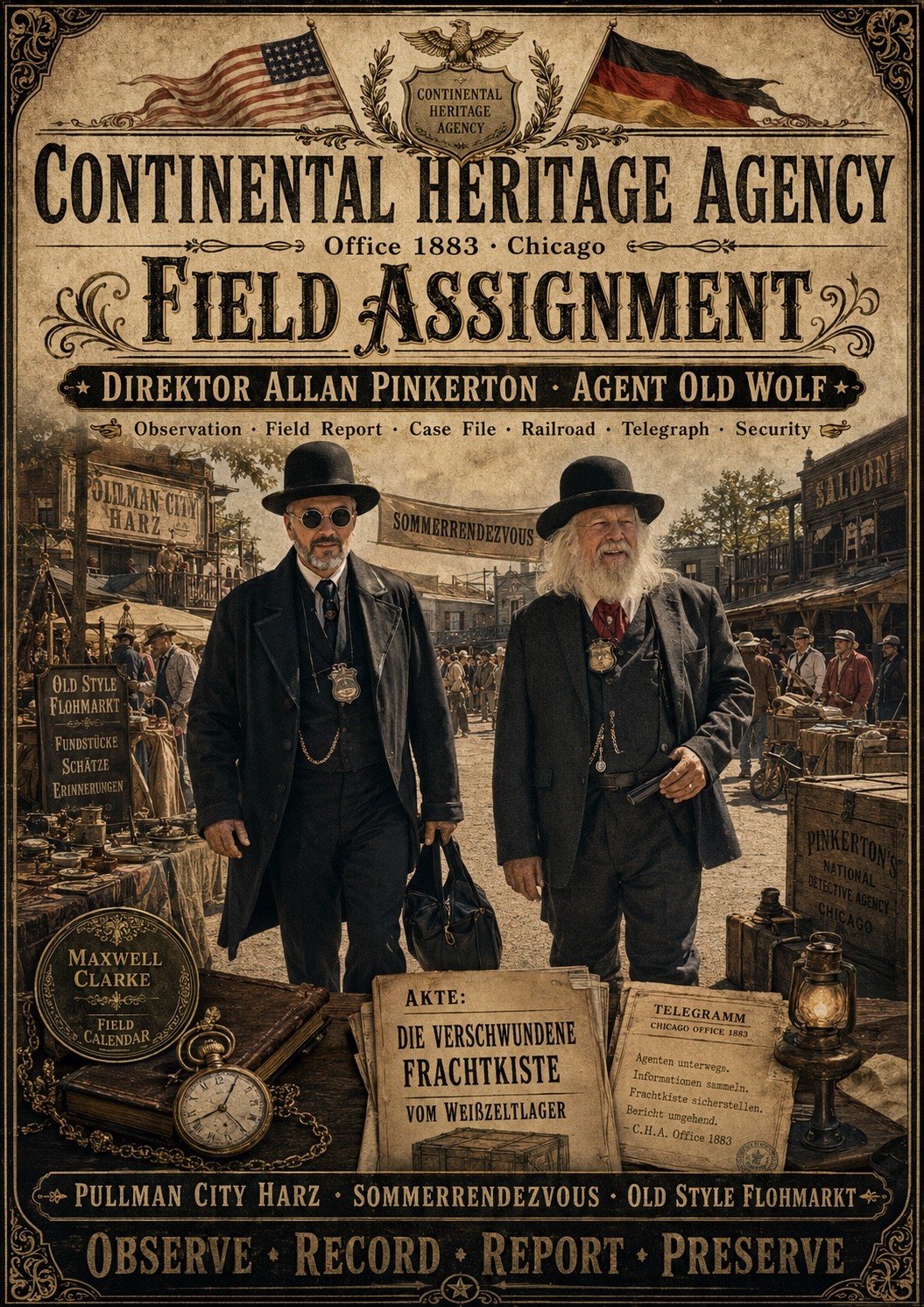 07 · Field Assignment · On the Trail – bereitgestelltes CHA-Poster
